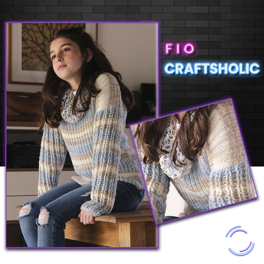 Fio CraftsHolic 140g Receita