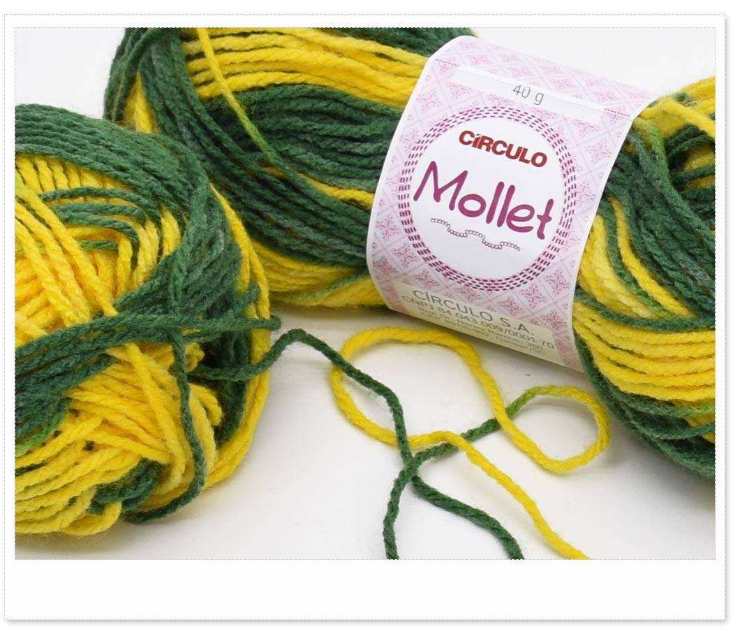 Fio Mollet Brasil Mesclado 40g Brasil