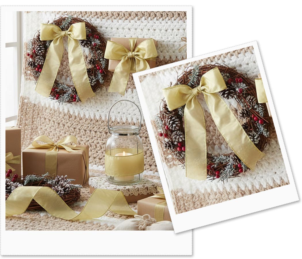 trab pronto Fita Aramada Metalizada Dourado MC026-063