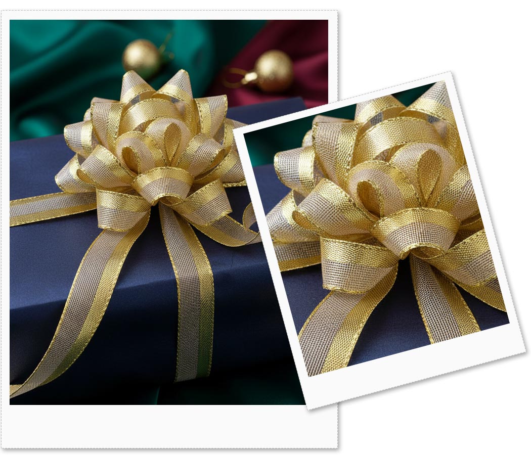 Fita Voal Metalizada M010