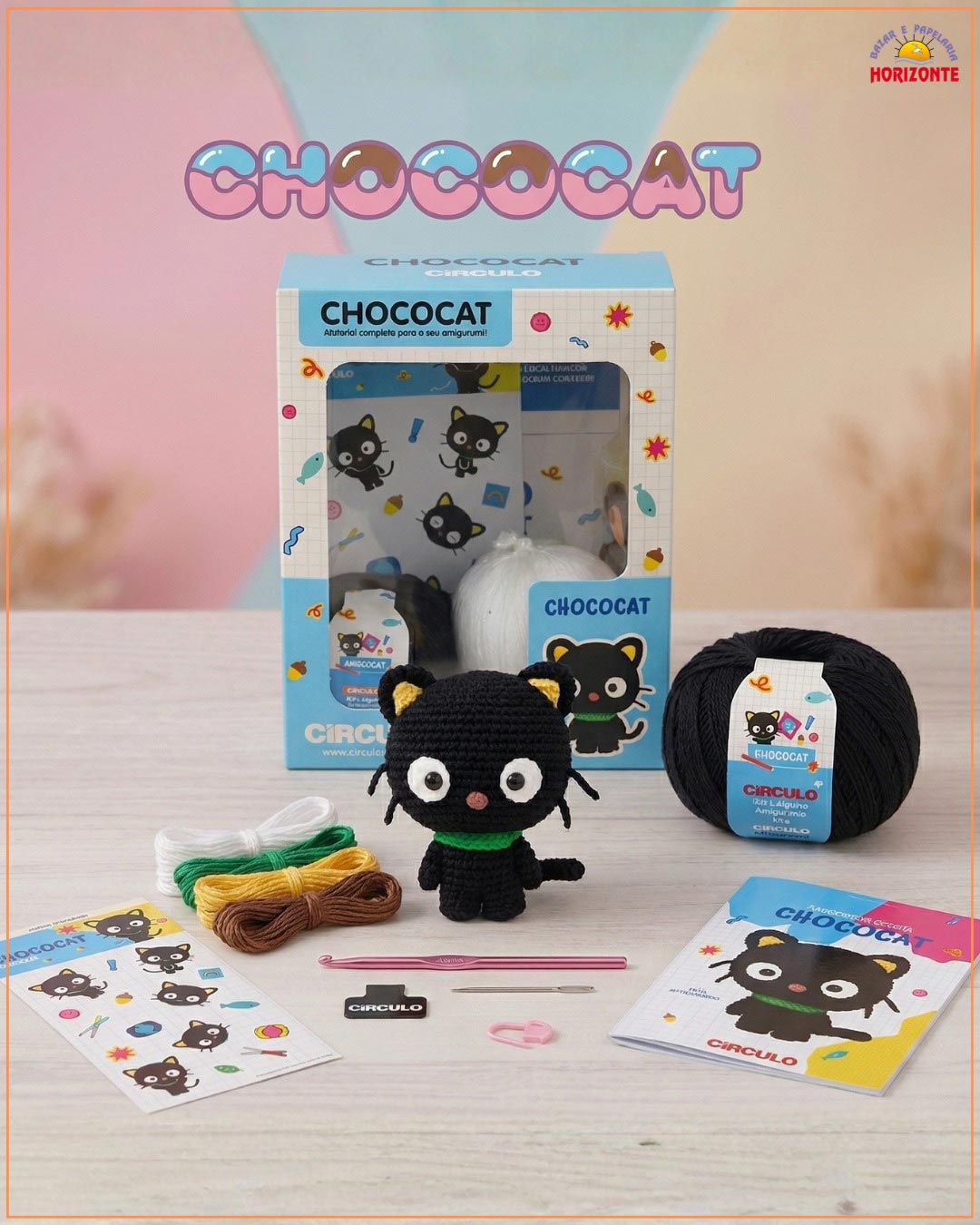 Amostra Hello Kitty and Friends - Chococat