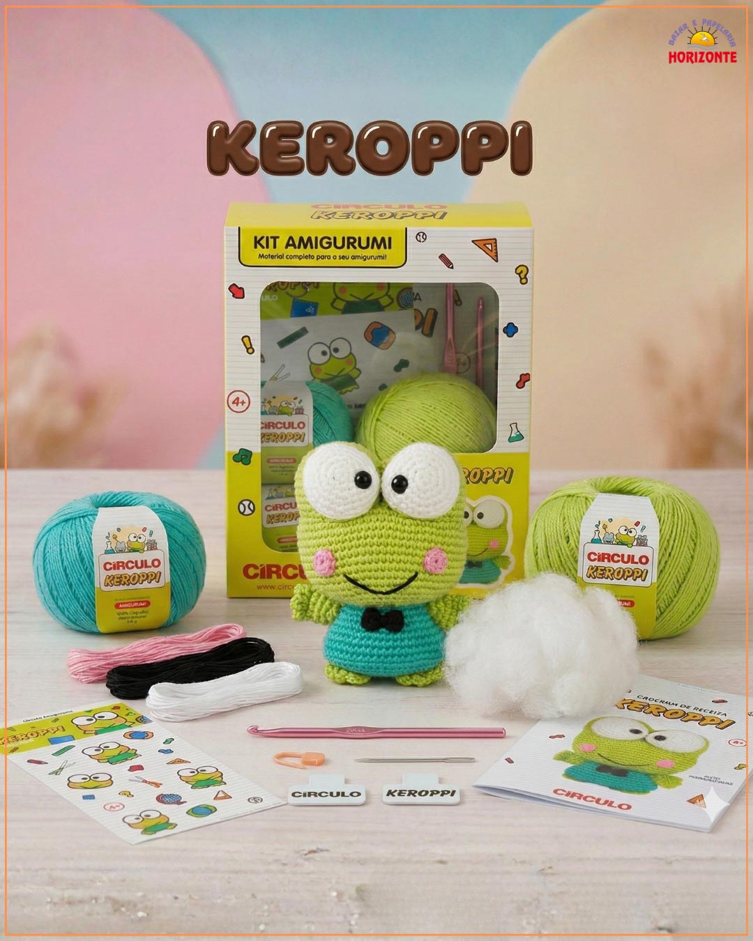 Amostra Hello Kitty and Friends - Keroppi