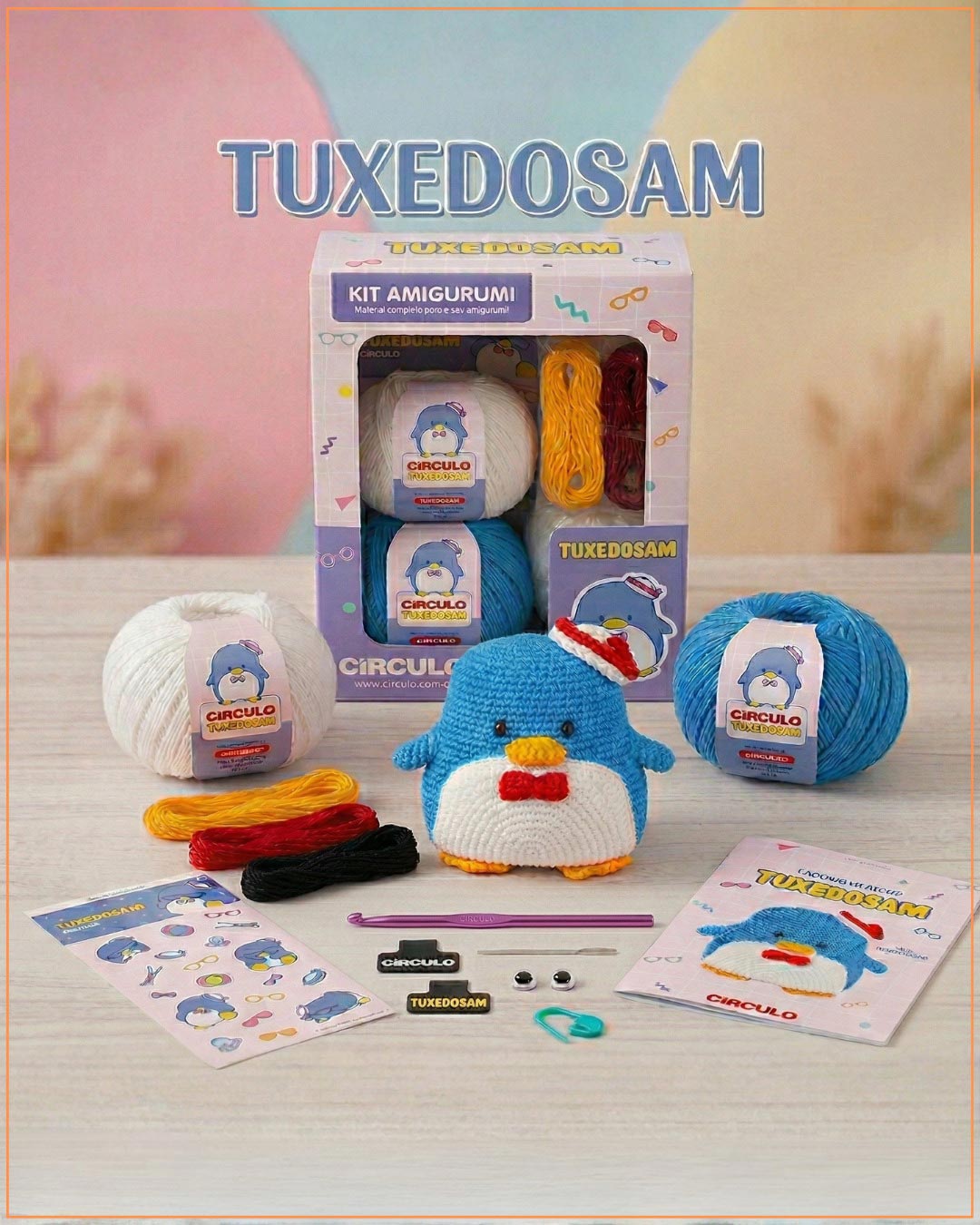 Amostra Hello Kitty and Friends - Tuxedosam