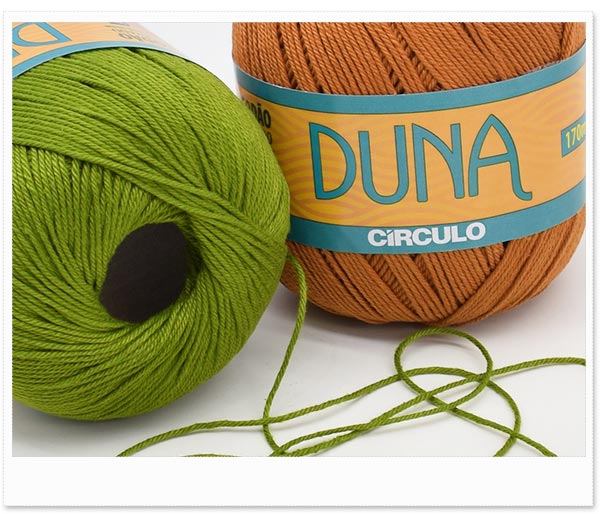 Amostra Linha Duna Círculo 100g - Cores 2025