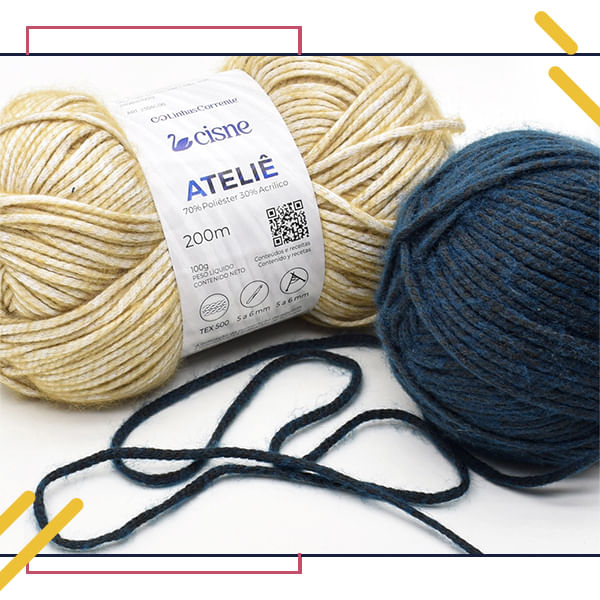 Amostra Fio Cisne Atelie 100g