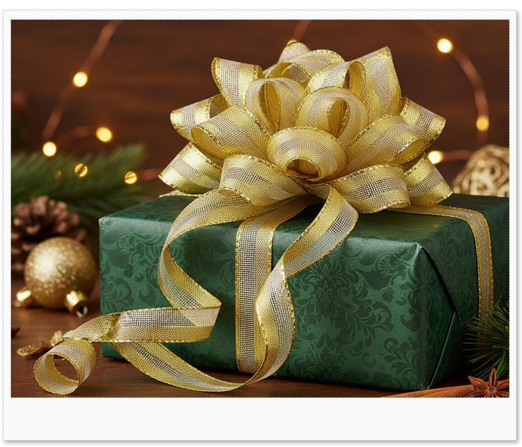 Amostra Fita Metalizada Ouro