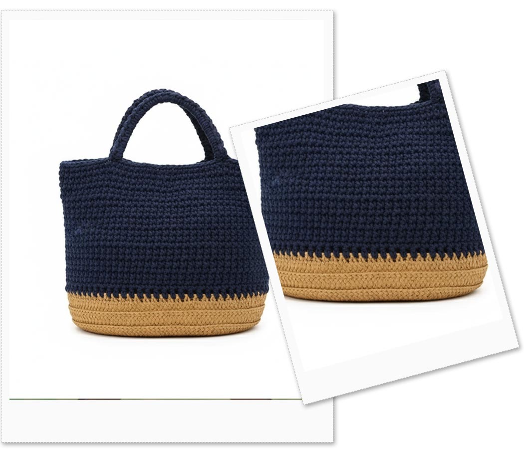 Base de palha retangular para Bolsa