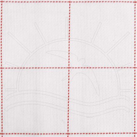 Tecido Estampado para Patchwork - Grid : Xadrez Preto com Fundo Branco  (0,50x1,40) - Tricochetando