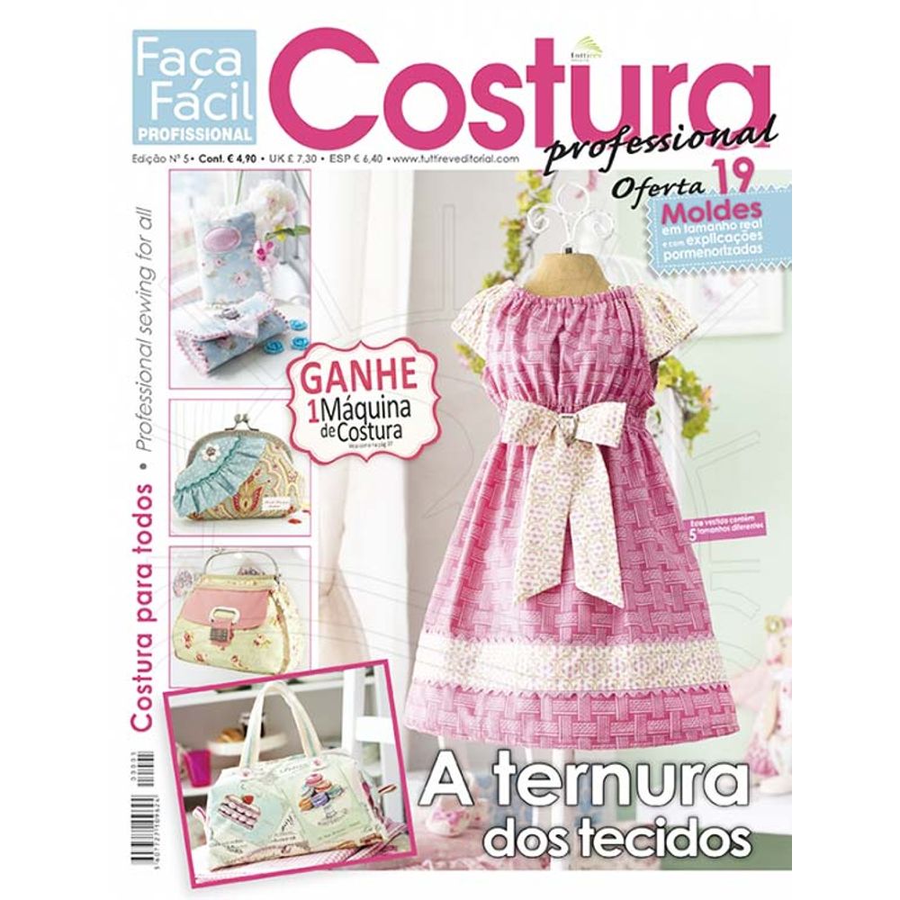 Revista Faça Fácil Costura Professional Nº05 Tricochetando 3969