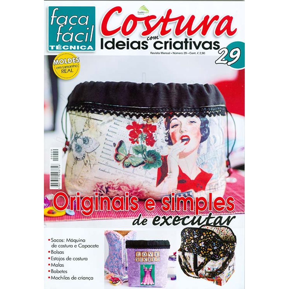 Revista Faça Fácil Costura Com Ideias Criativas Nº29 Tricochetando 4331