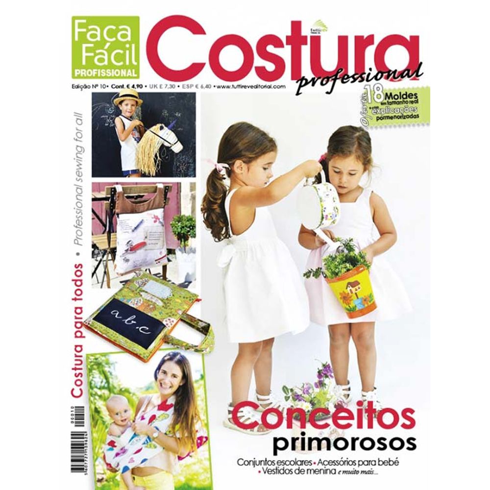 Revista Faça Fácil Costura Professional Nº10 Tricochetando 4957