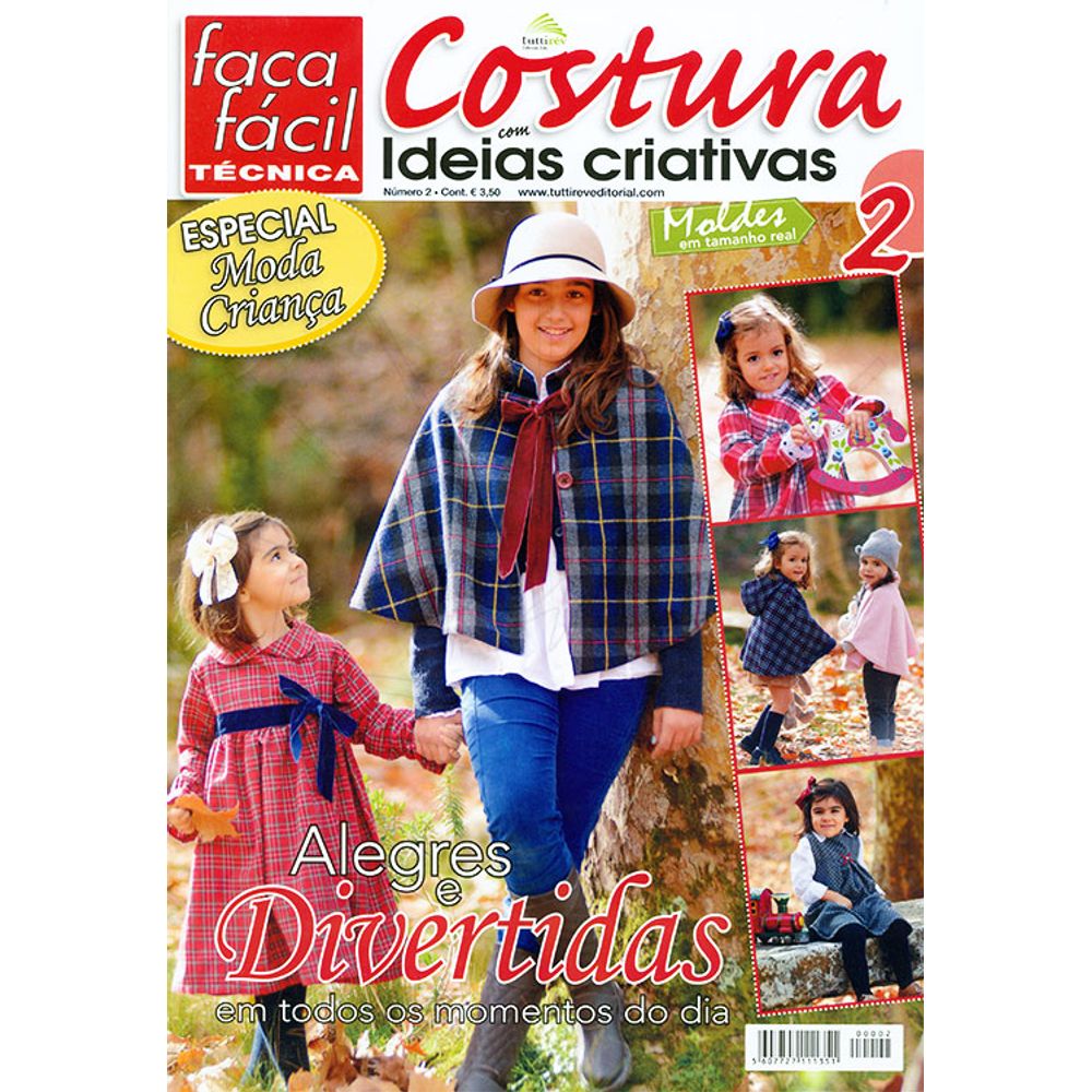 Revista Faça Fácil Costura Com Ideias Criativas Nº02 Tricochetando 9365