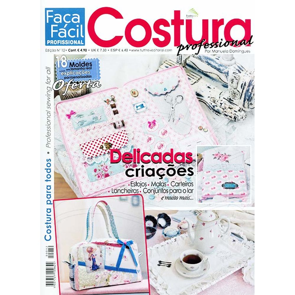 Revista Faça Fácil Costura Professional Nº12 Tricochetando 5396