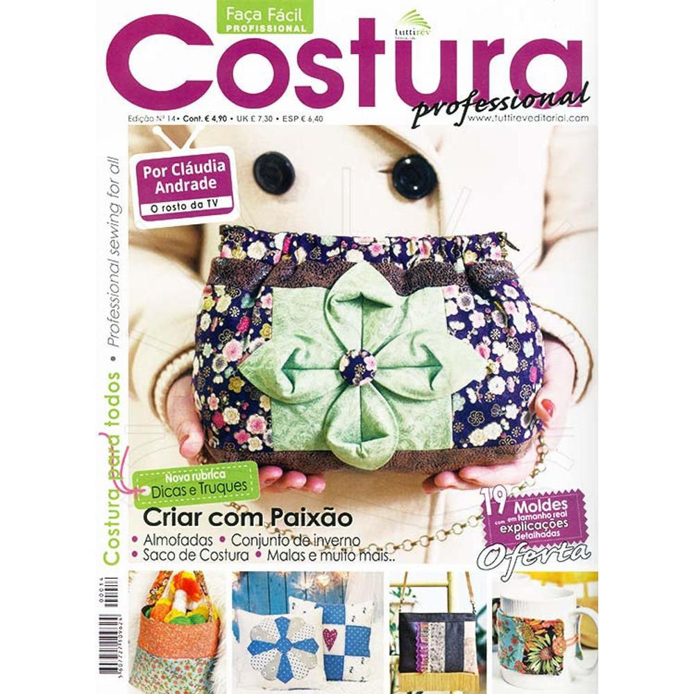 Revista Faça Fácil Costura Professional Nº14 Tricochetando 5506