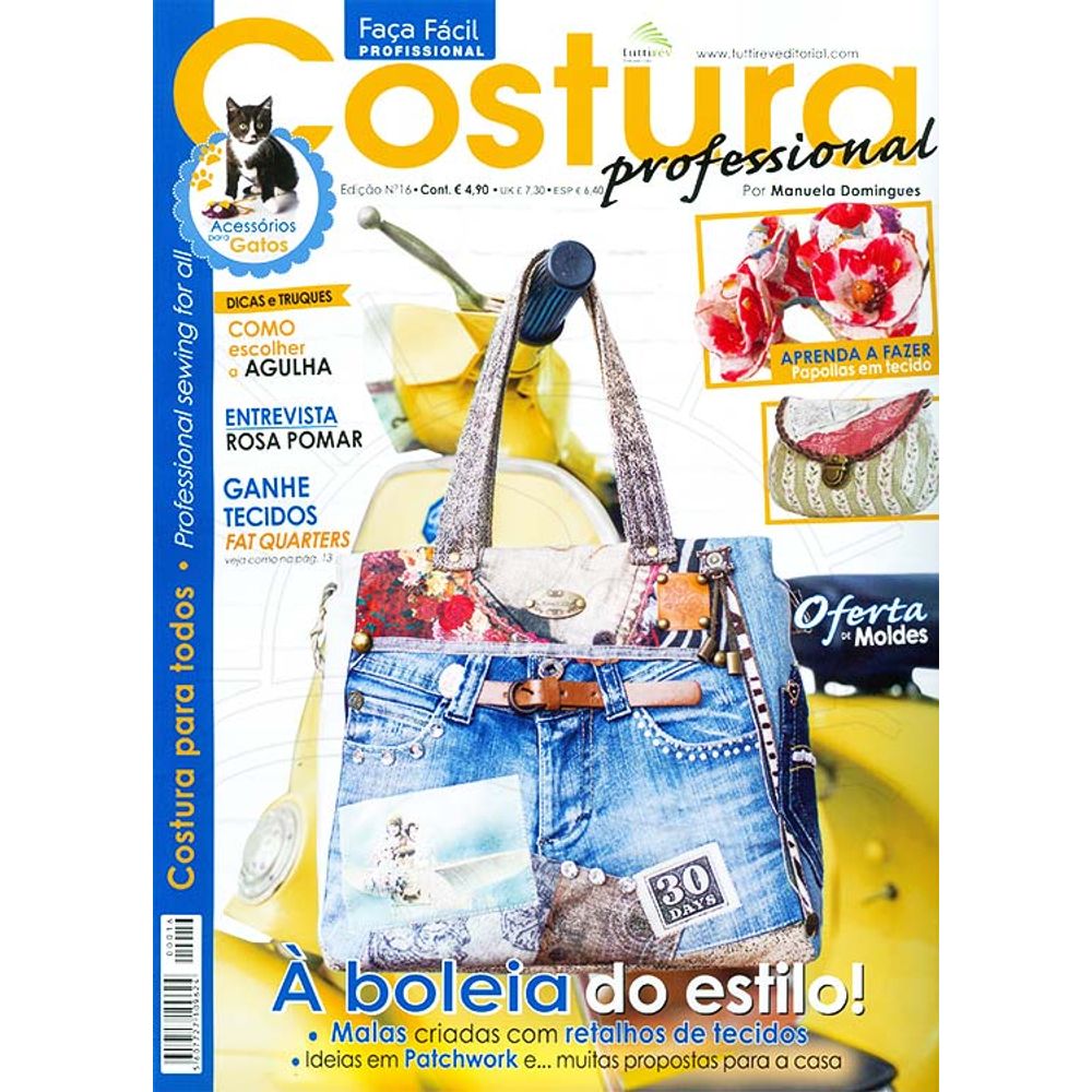 Revista Faça Fácil Costura Professional Nº16 Tricochetando 2170