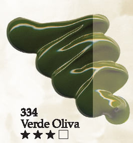 Tinta Óleo Acrilex 20ml - 2 334 - verde oliva