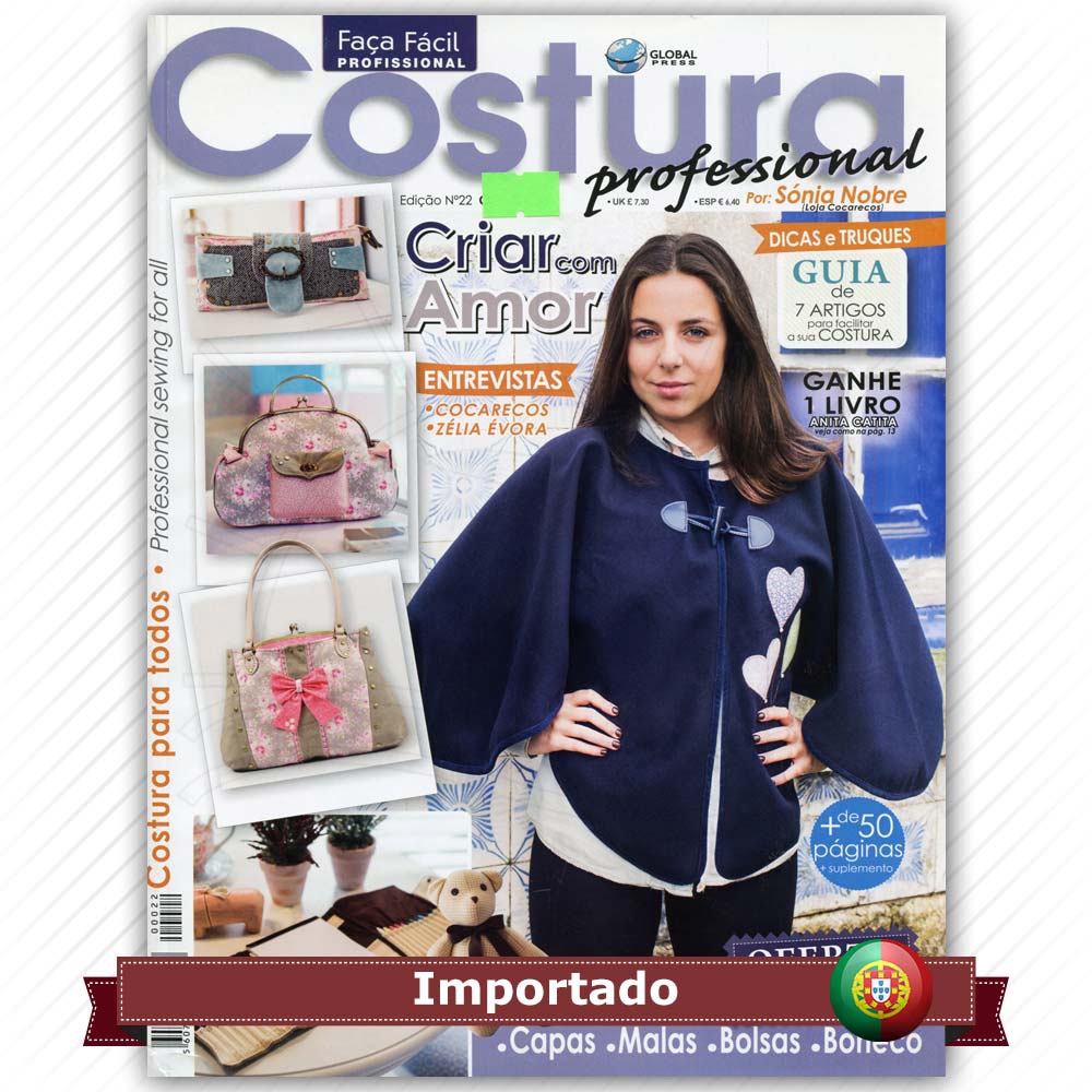 Revista Faça Fácil Costura Professional Nº22 Tricochetando 2997