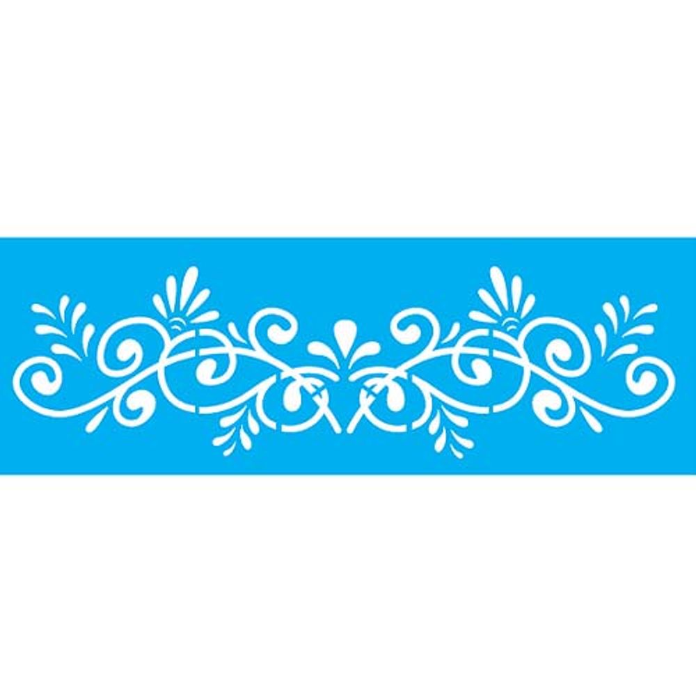 Stencil Joia 10 X 30 Cm Jb 854 Arabesco Bazar Horizonte