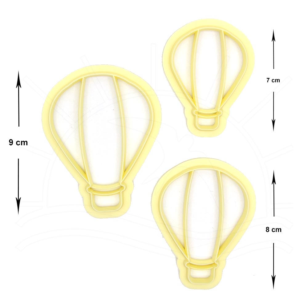 Cortador Balão 3 peças Bazar Horizonte