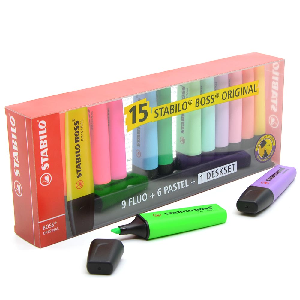Stabilo 15 markers Clearance