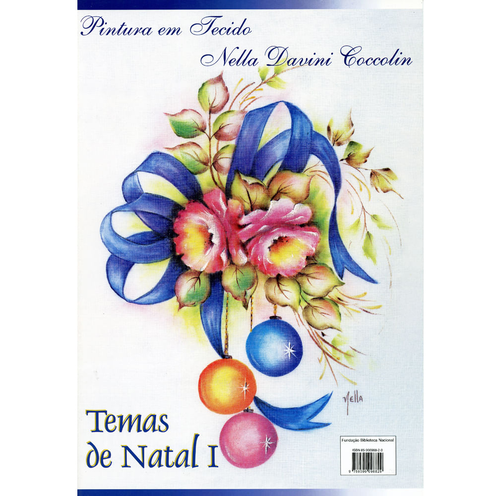 Revista Pintura em Tecido Nella Davini Coccolin - Temas de Natal 1 - Bazar  Horizonte