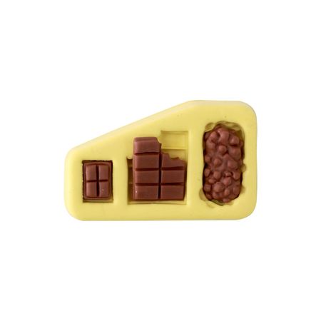 Molde de Silicone para Biscuit - Chocolates - Bazar Horizonte