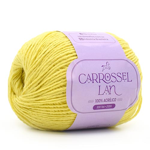 Linha Carrossel Lan para Amigurumi Neofios - 212 Metros - Bazar