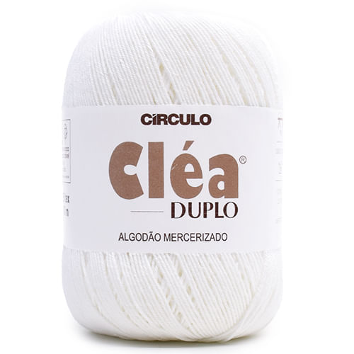Fio Cléa Duplo Círculo — cor branco