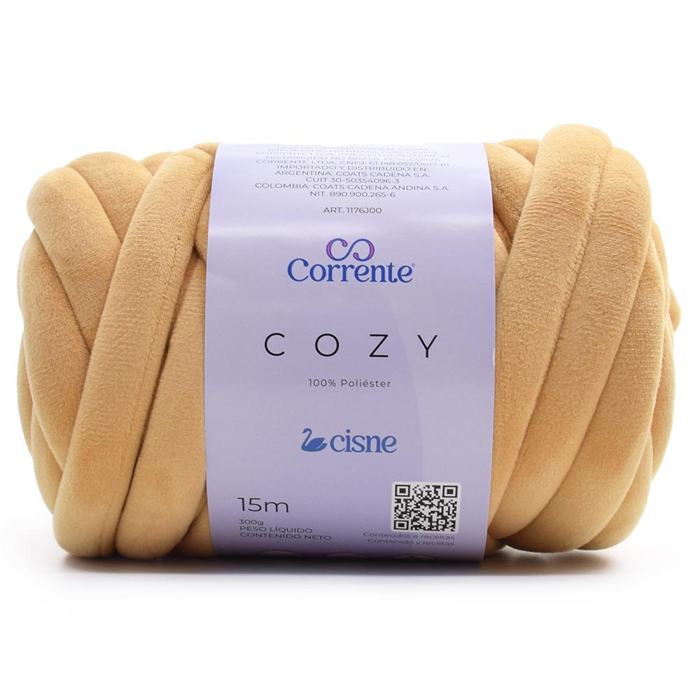 Novelo do Fio Cisne Cozy da Linhas Corrente
