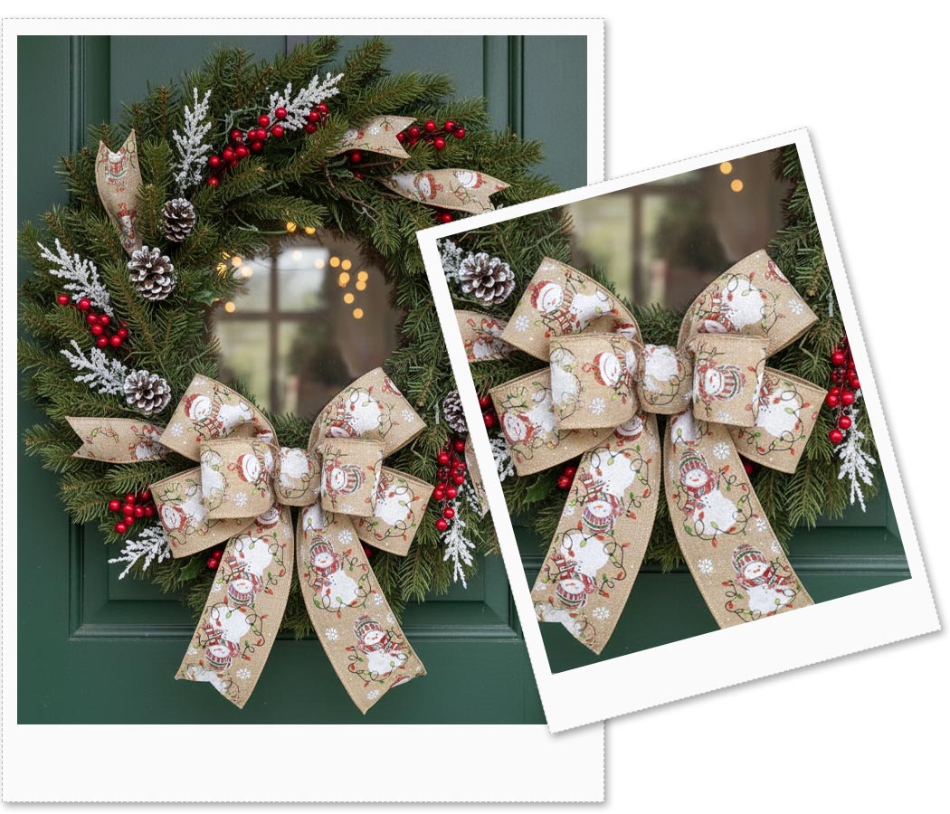 Fita Amarada Boneco de Natal