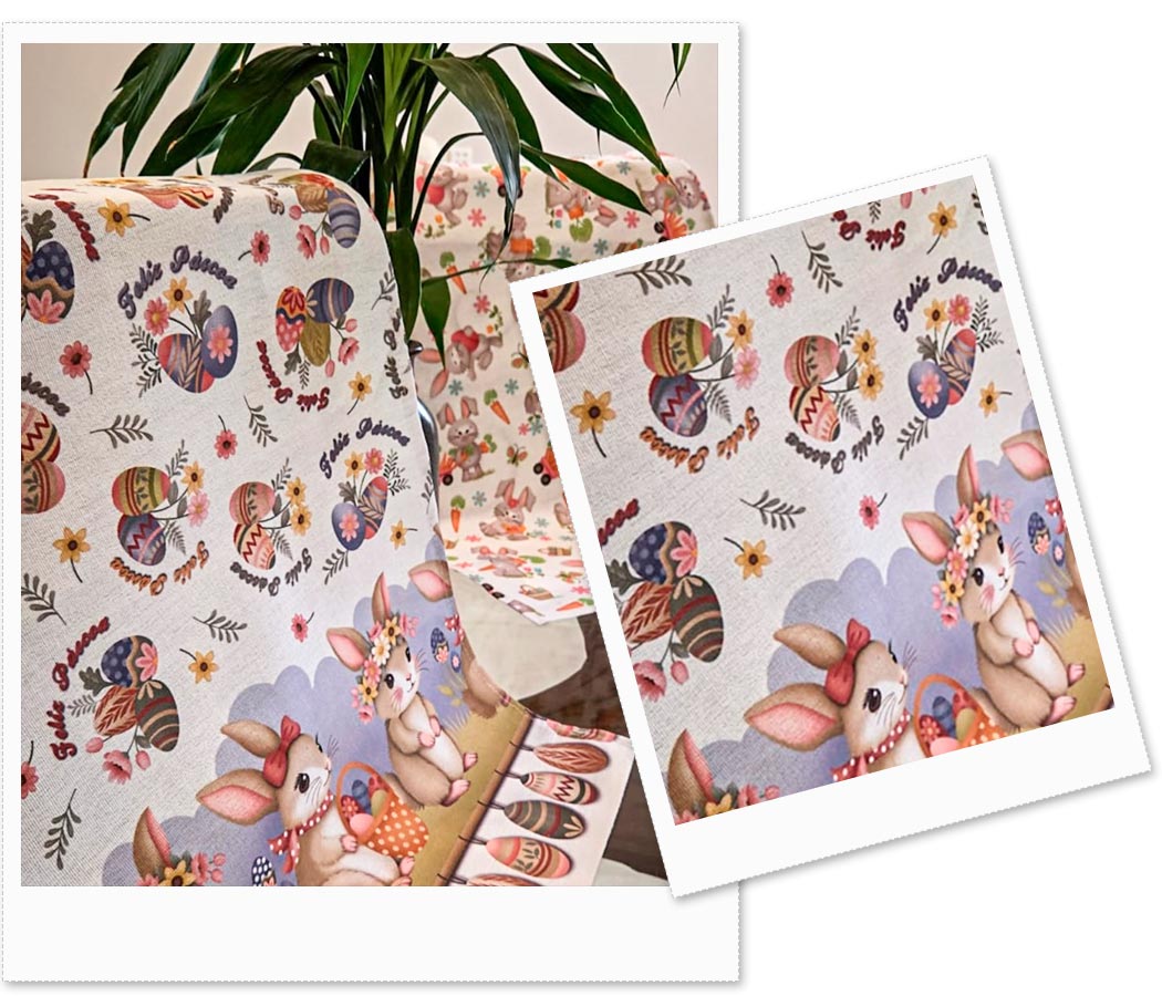 Pano de Prato Páscoa