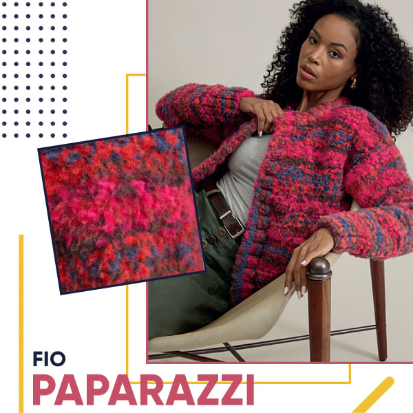 Trabalho Pronto Fio Paparazzi Círculo 150g