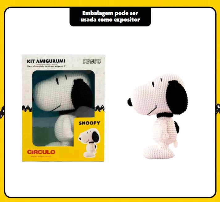 Kit Amigurumi Peanuts - Snoopy